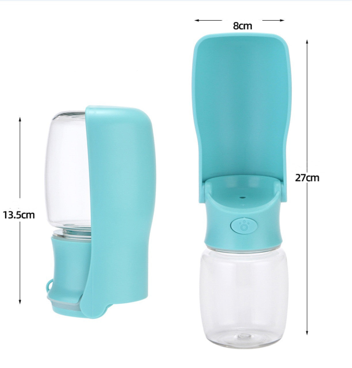 Foldable Dog Water Bottle | Portable Pet Dispenser