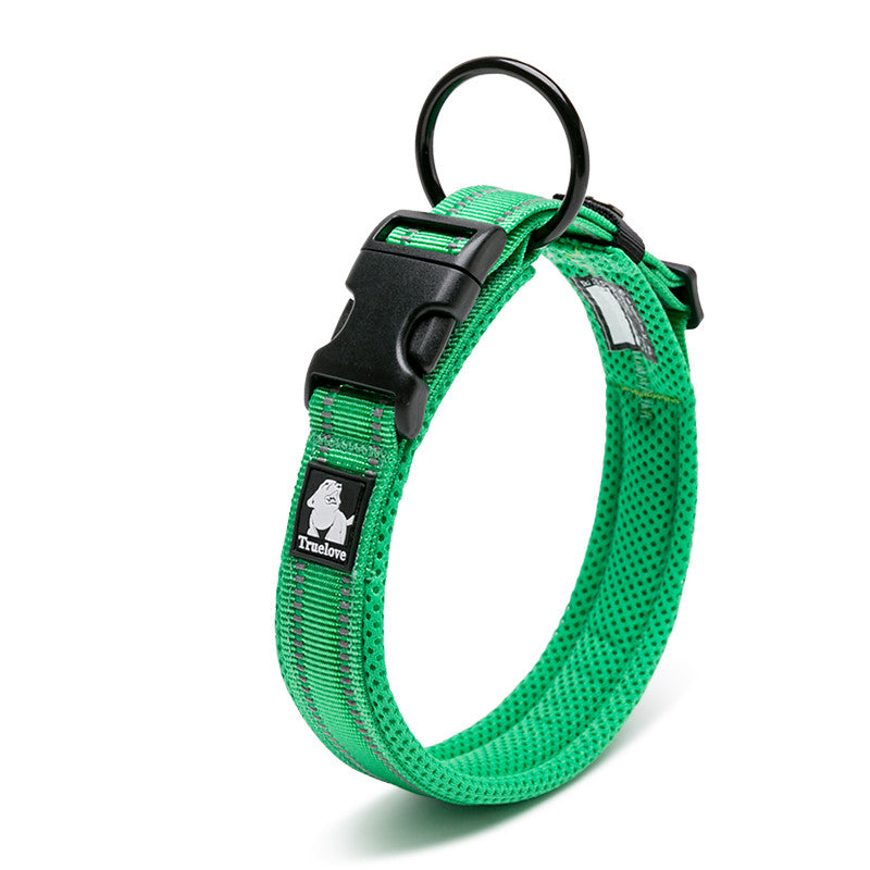 Image featuring a variety of Anti Strangulation, Dog and Cat Safety Gear, highlighting Secure Pet Supplies, green color