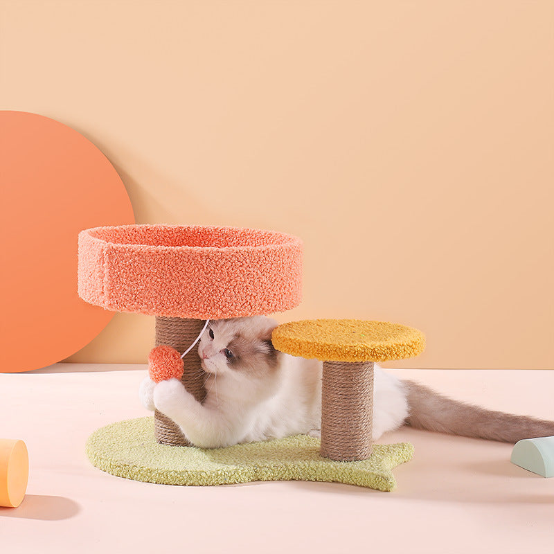 Tianzhu Small Cat Jumping Platform Toy With Nest