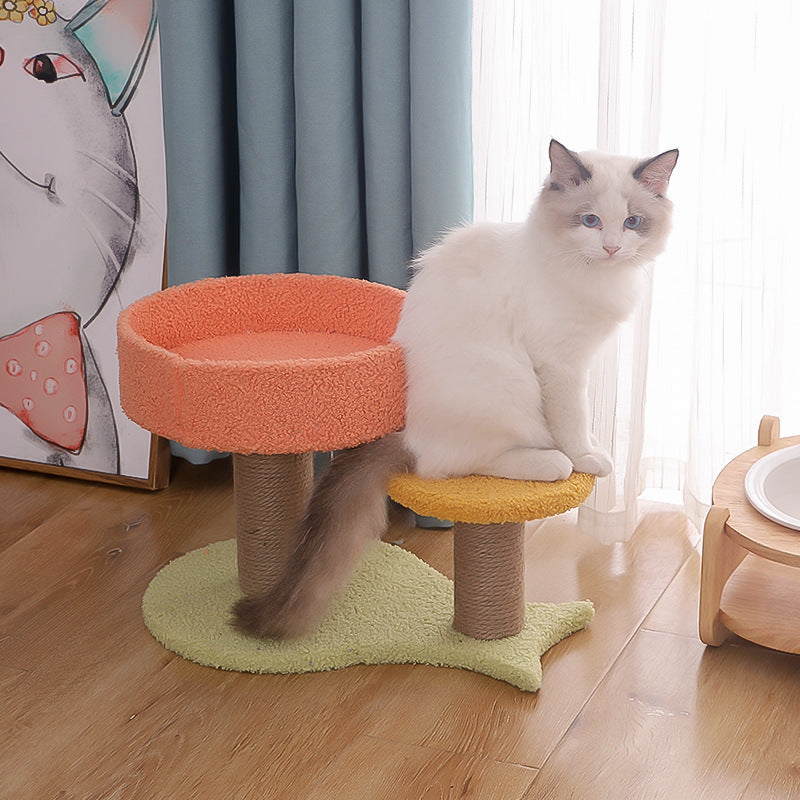 Tianzhu Small Cat Jumping Platform Toy With Nest