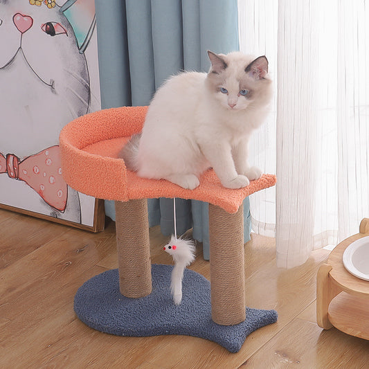 Tianzhu Small Cat Jumping Platform Toy With Nest