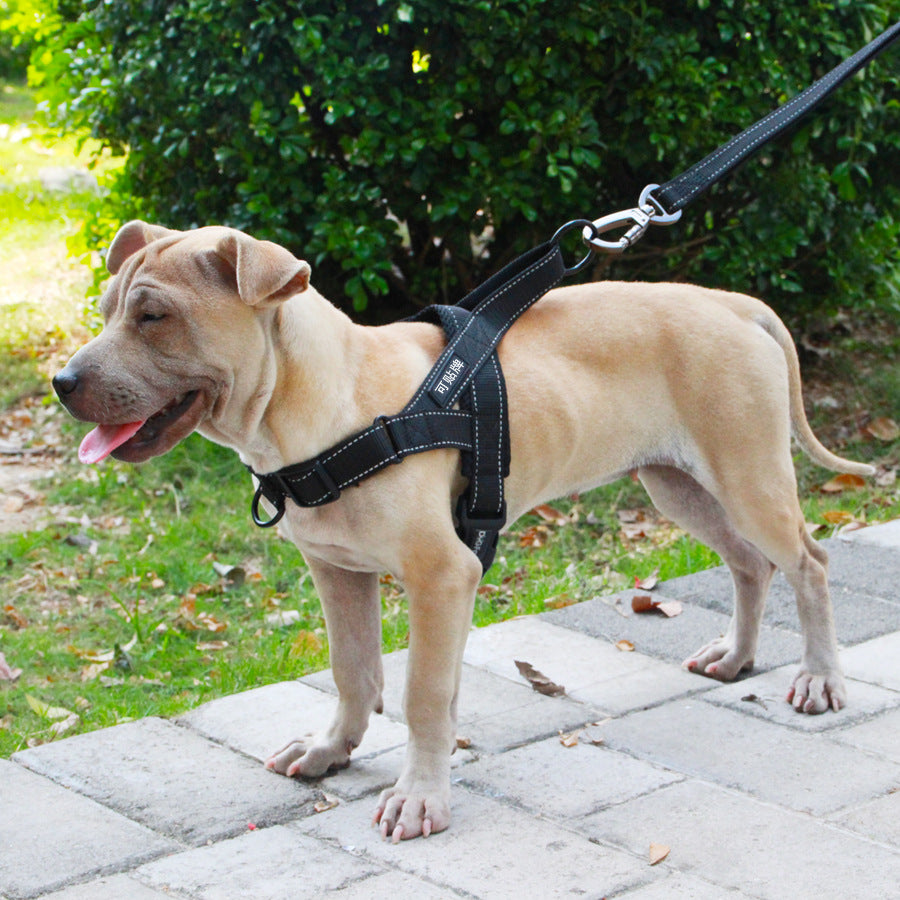 Versatile Pet Chest Harness for Dogs of All Sizes – Ideal for Outdoor Adventures