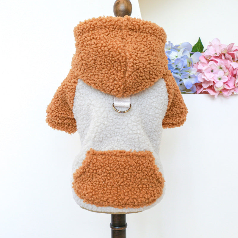 Lamb Fleece Traction Sweater Pet Clothes