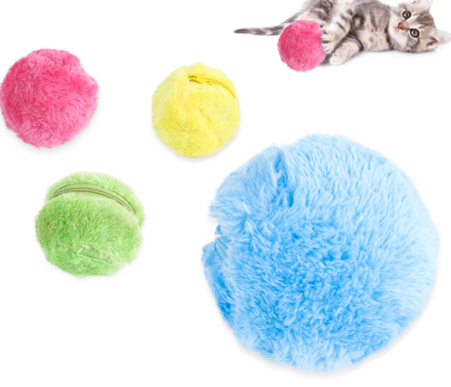 Magic Roller Ball Activation Automatic Dog Cat