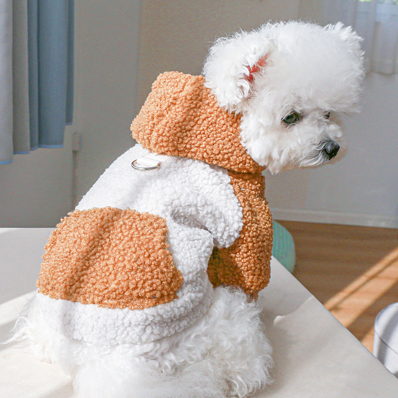 Lamb Fleece Traction Sweater Pet Clothes