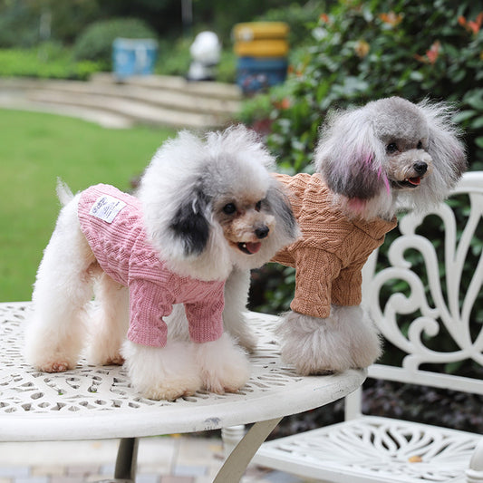 Pet dog sweater