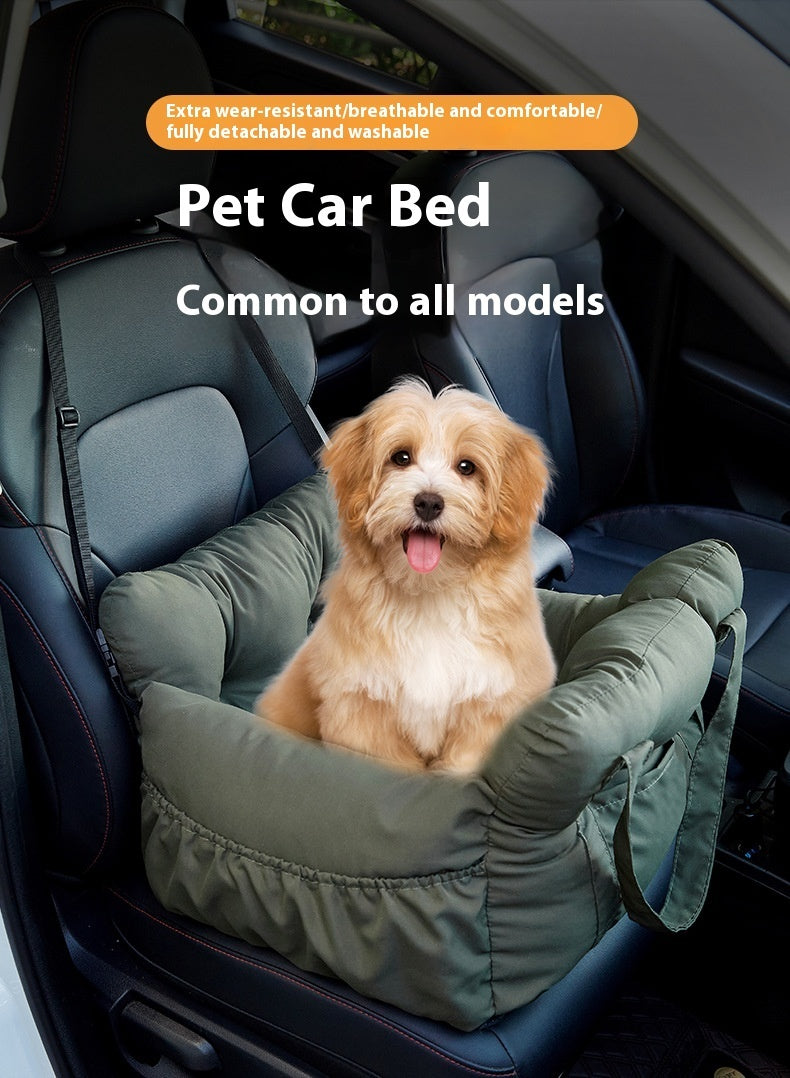 Pet Car Pet Bed Dog Safety Seat Multifunctional Dogs And Cats Pet Auxiliary Driving Supplies