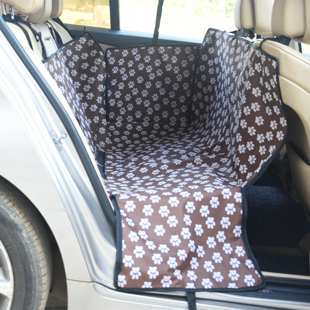 Waterproof, Anti-dirty Car Rear Dog Cushion: Thick and comfy for your pup