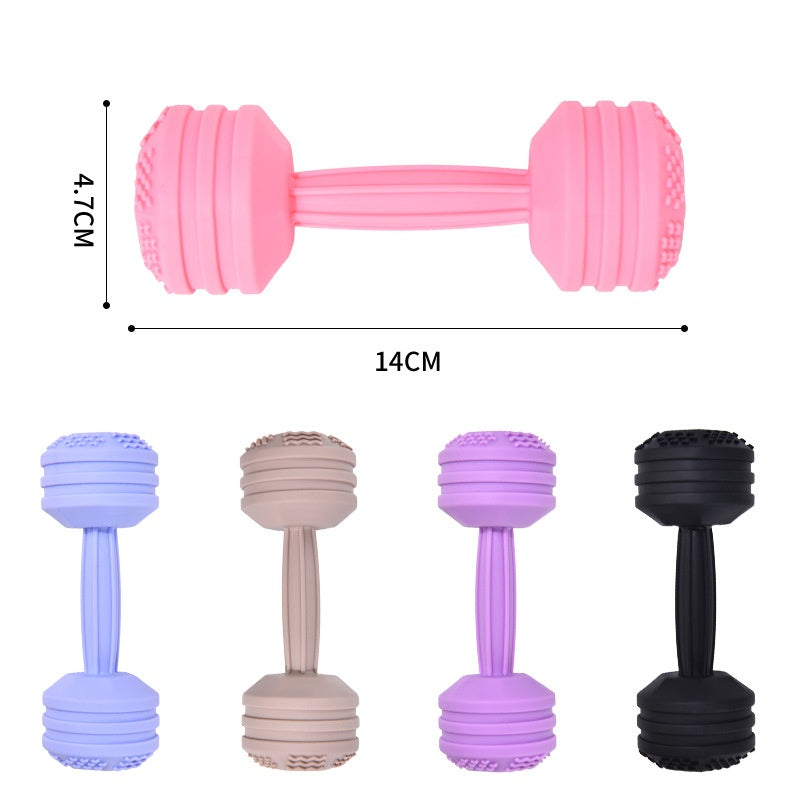 Teether Teether Stick Dumbbell Silicone Teether Baby Food Feeder Teether