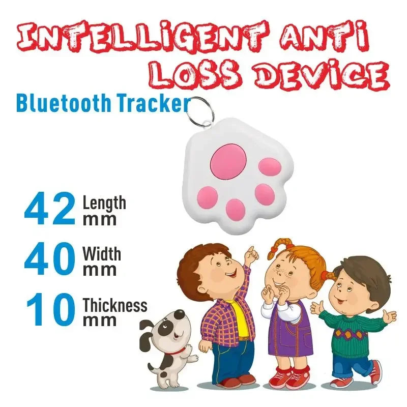 Dog Claw Mini Gps Tracker for Dogs Cat Children Elderly Anti-Lost Device Locator Tracer Pets Collar Key Tracking