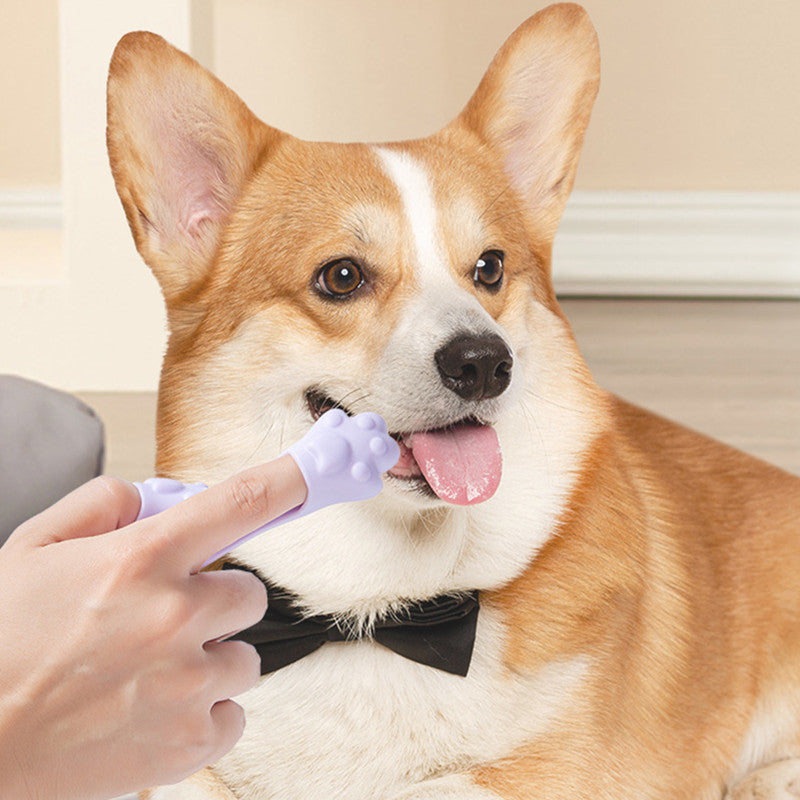 Dog | Cat Finger Brush Small Pet Cleaning