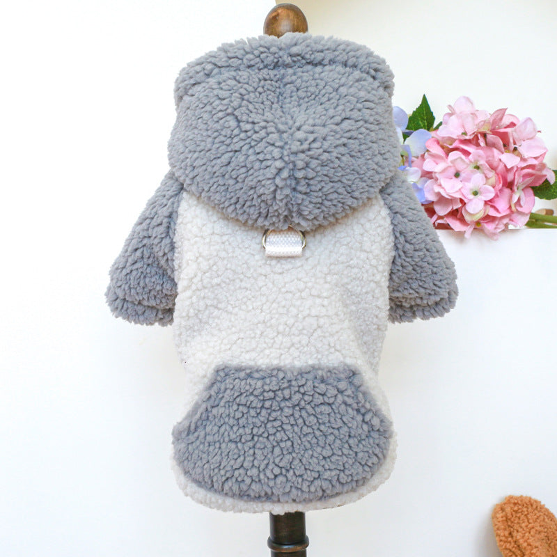 Lamb Fleece Traction Sweater Pet Clothes