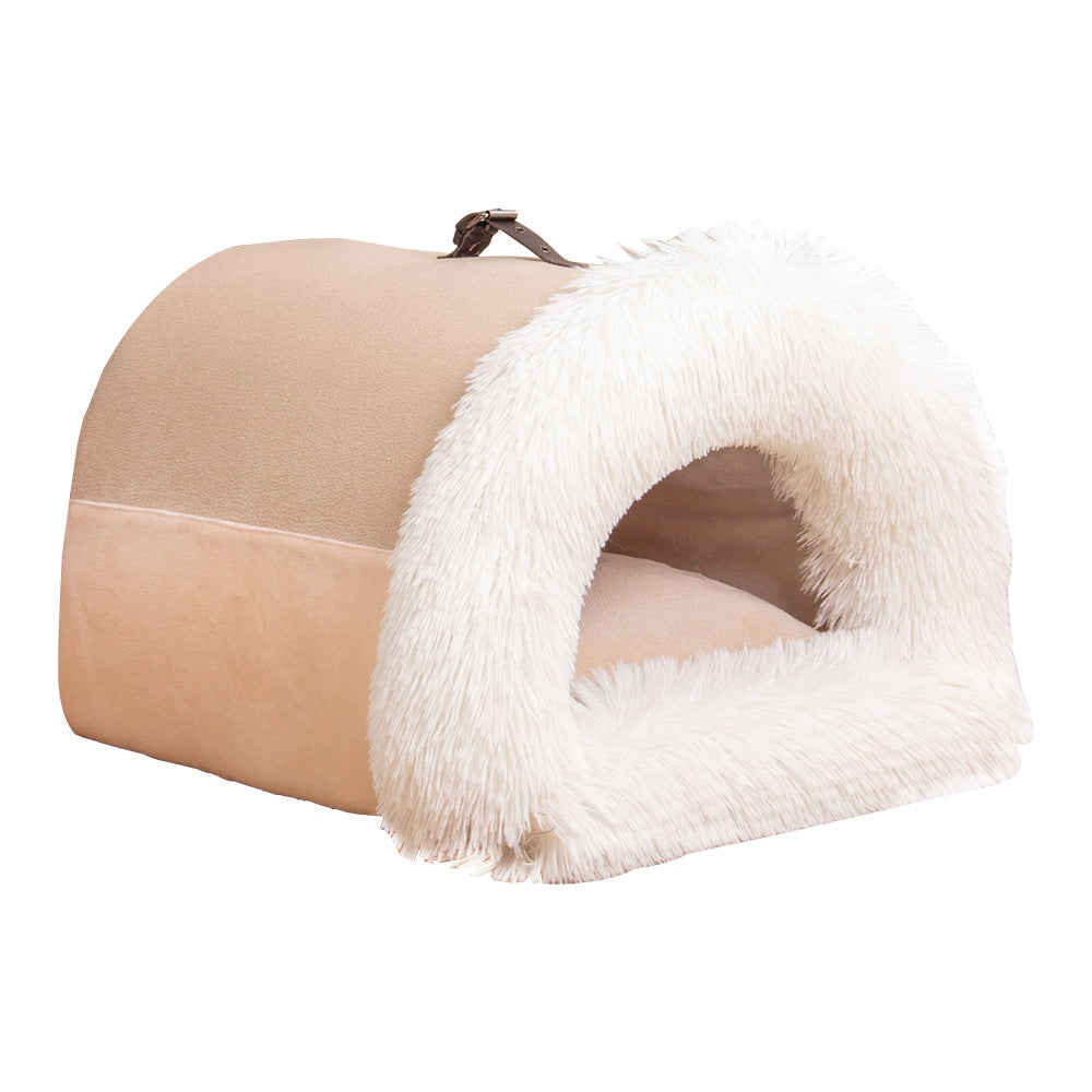 Portable Pet Nest | Warm Autumn & Winter Dog/Cat Bed