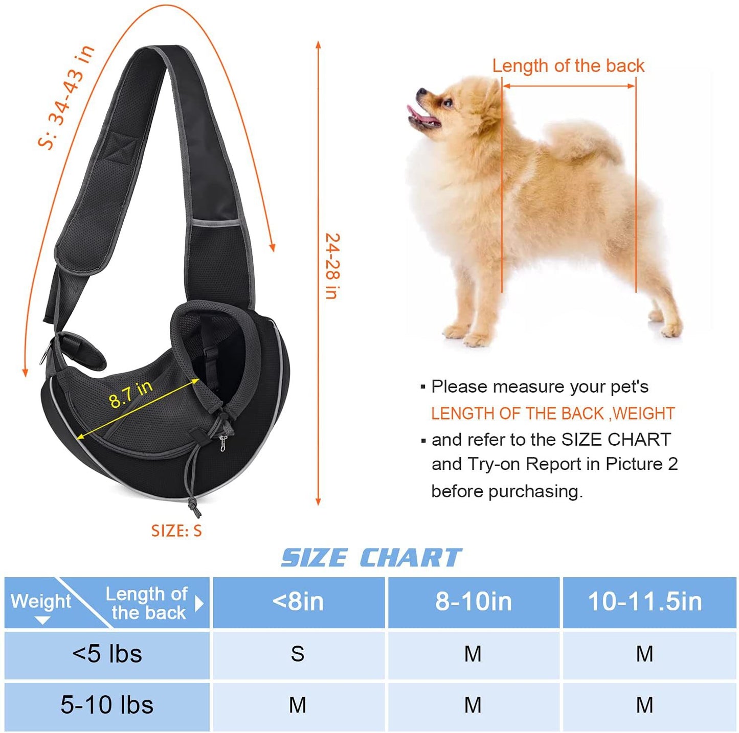 Carrying Pets Bag Women Outdoor Portable Crossbody Bag For Dogs Cats